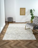 Teppich Layla , 160cm x 230cm, Farbe Beige, rechteckig, Florhöhe 10mm