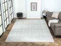Teppich Phoebe , 200cm x 290cm, Farbe Beige, rechteckig, Florhöhe 10mm