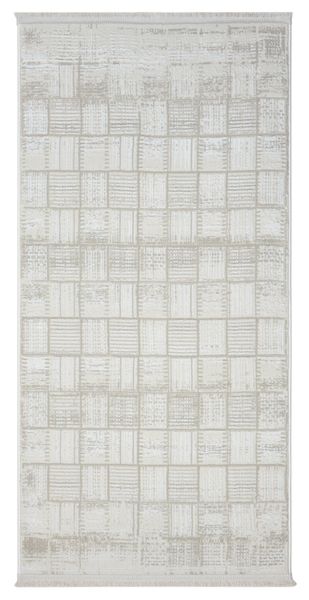 Teppich Phoebe , 80cm x 150cm, Farbe Beige, rechteckig, Florhöhe 10mm