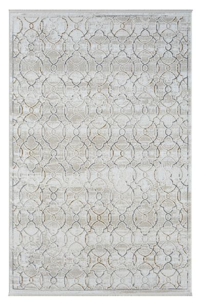 Teppich Evelyn , 200cm x 290cm, Farbe Beige, rechteckig, Florhöhe 10mm