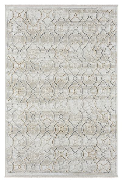 Teppich Evelyn , 160cm x 230cm, Farbe Beige, rechteckig, Florhöhe 10mm