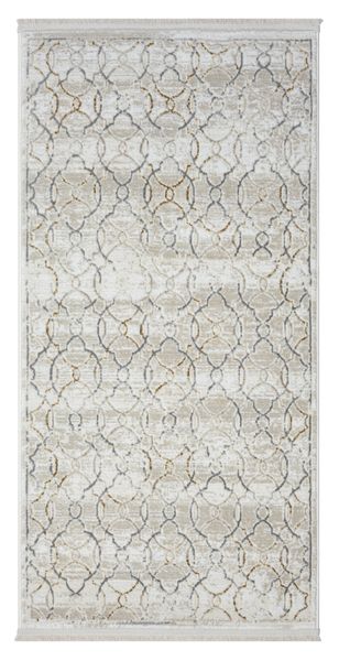 Teppich Evelyn , 80cm x 150cm, Farbe Beige, rechteckig, Florhöhe 10mm
