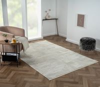 Teppich Violet, 160cm x 230cm, Farbe Beige, rechteckig, Florhöhe 10mm