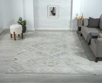 Teppich Leona, 200cm x 290cm, Farbe Beige, rechteckig, Florhöhe 10mm