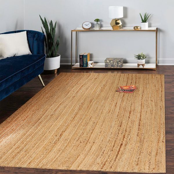 Teppich Sophia, 80cm x 150cm, Farbe Hellbraun, rechteckig, Florhöhe 10mm