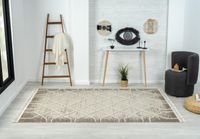 Teppich Maya, 160cm x 230cm, Farbe Weiß, rechteckig, Florhöhe 15mm
