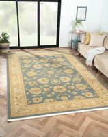 Teppich Ivy, 200cm x 290cm, Farbe Dunkelblau, rechteckig, Florhöhe 7,5mm