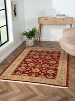 Teppich Amy, 140cm x 200cm, Farbe Weinrot, rechteckig, Florhöhe 7,5mm