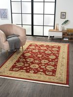 Teppich Amy, 160cm x 230cm, Farbe Weinrot, rechteckig, Florhöhe 7,5mm