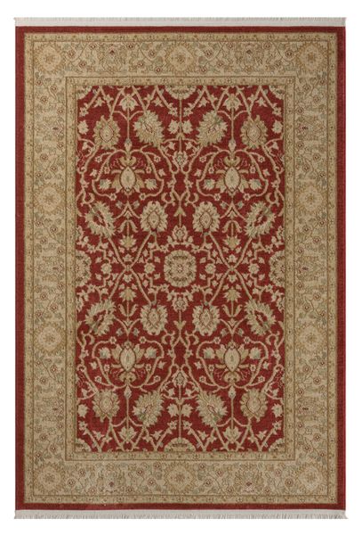 Teppich Rose, 140cm x 200cm, Farbe Weinrot, rechteckig, Florhöhe 7,5mm