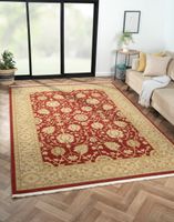 Teppich Rose, 200cm x 290cm, Farbe Weinrot, rechteckig, Florhöhe 7,5mm
