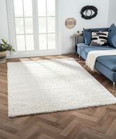 Teppich Elodie, 160cm x 230cm, Farbe Weiß, rechteckig, Florhöhe 37mm