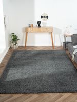 Teppich Elodie, 200cm x 290cm, Farbe Dunkelgrau, rechteckig, Florhöhe 37mm