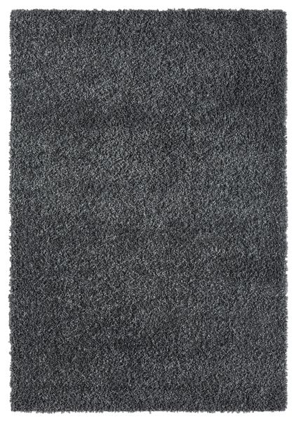 Teppich Elodie, 160cm x 230cm, Farbe Dunkelgrau, rechteckig, Florhöhe 37mm