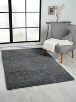 Teppich Elodie, 120cm x 180cm, Farbe Dunkelgrau, rechteckig, Florhöhe 37mm