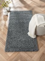 Teppich Elodie, 70cm x 140cm, Farbe Dunkelgrau, rechteckig, Florhöhe 37mm
