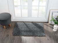 Teppich Elodie, 60cm x 90cm, Farbe Dunkelgrau, rechteckig, Florhöhe 37mm