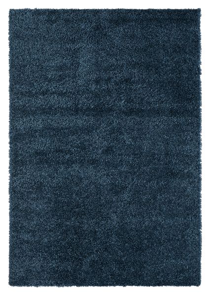 Teppich Elodie, 200cm x 290cm, Farbe Dunkelblau, rechteckig, Florhöhe 37mm