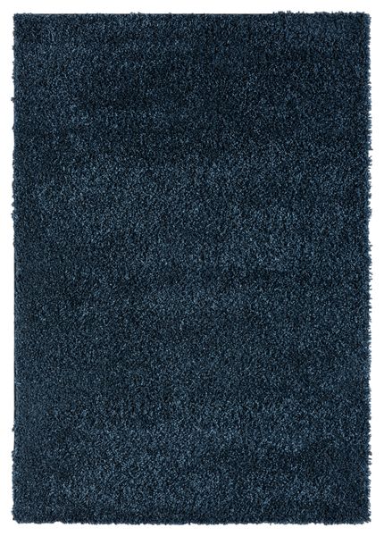 Teppich Elodie, 160cm x 230cm, Farbe Dunkelblau, rechteckig, Florhöhe 37mm