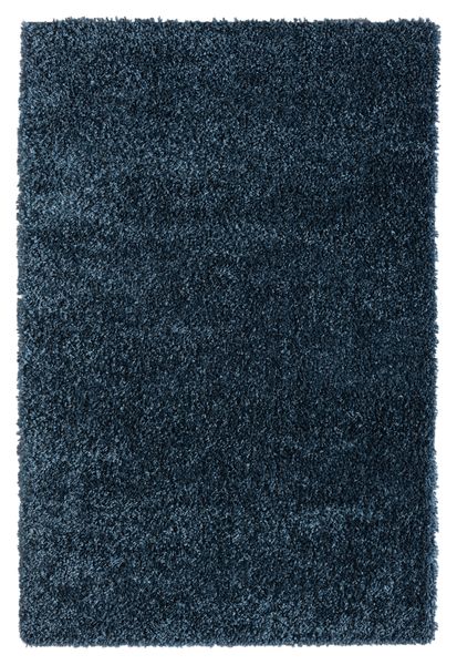 Teppich Elodie, 120cm x 180cm, Farbe Dunkelblau, rechteckig, Florhöhe 37mm