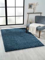 Teppich Elodie, 120cm x 180cm, Farbe Dunkelblau, rechteckig, Florhöhe 37mm