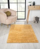 Teppich Elodie 100cm x 150cm, Farbe Goldfarben, rechteckig, Florhöhe 37mm