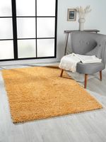 Teppich Elodie, 120cm x 180cm, Farbe Goldfarben, rechteckig, Florhöhe 37mm