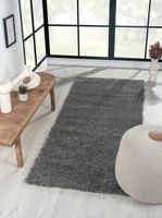 Teppich Elodie, 80cm x 200cm, Farbe Grau, rechteckig, Florhöhe 37mm
