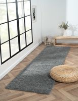 Teppich Elodie, 80cm x 300cm, Farbe Grau, rechteckig, Florhöhe 37mm