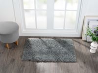 Teppich Elodie, 60cm x 90cm, Farbe Grau, rechteckig, Florhöhe 37mm