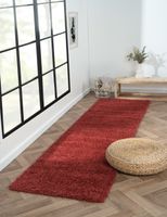 Teppich Elodie, 80cm x 300cm, Farbe Weinrot, rechteckig, Florhöhe 37mm