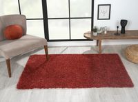 Teppich Elodie 100cm x 150cm, Farbe Weinrot, rechteckig, Florhöhe 37mm