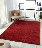 Teppich Elodie, 160cm x 230cm, Farbe Weinrot, rechteckig, Florhöhe 37mm