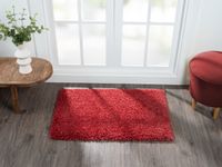 Teppich Elodie, 60cm x 90cm, Farbe Weinrot, rechteckig, Florhöhe 37mm