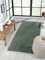 Teppich Elodie, 80cm x 200cm, Farbe Hellgrün, rechteckig, Florhöhe 37mm