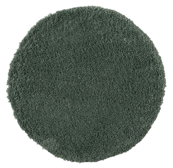 Teppich Elodie, 120cm x 120cm, Farbe Hellgrün, rund, Florhöhe 37mm