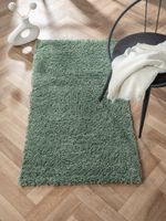 Teppich Elodie, 70cm x 140cm, Farbe Hellgrün, rechteckig, Florhöhe 37mm