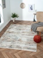 Teppich Margot, 140cm x 200cm, Farbe Hellgrau, rechteckig, Florhöhe 8mm