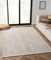 Teppich Lucile, 160cm x 230cm, Farbe Weiß, rechteckig, Florhöhe 7mm