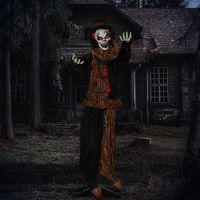 1,7m Halloween Dekoration Horror-Clown Spezialeffekten Soundfunktion