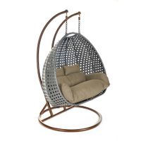 Polyrattan Hängesessel TWIN - Nur Kissen