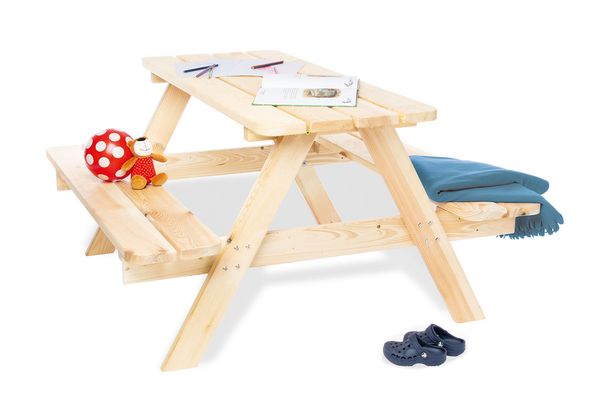 Pinolino Kindersitzgarnitur Nicki für 4 Maxi natur