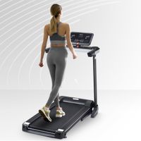 Motorisiertes Laufband Fitnessgeräte Klappbar mit Handyhalterung