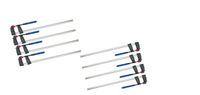 8x Schraubzwinge 150 x 50 mm Leimzwinge Klemmzwinge Einhandzwinge