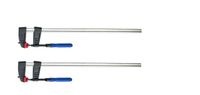 2x Schraubzwinge 150 x 50 mm Leimzwinge Klemmzwinge Einhandzwinge