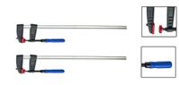 2x Schraubzwinge 150 x 50 mm Leimzwinge Klemmzwinge Einhandzwinge