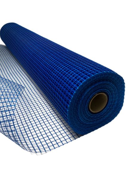 Putzgewebe Armierungsgewebe 50m² Blau 110g/m² 10x10mm