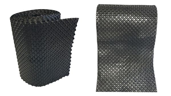 Noppenbahn Noppenfolie Grundmauerschutz 1m x 20m 400g/m² 1 Rolle