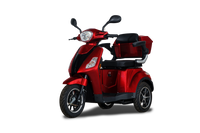 R3 Elektro-Dreiradroller 25 km/h rot