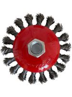 Kegelbürsten Drahtbürste 115mm Bürste gezopft Winkelschleifer Flex 3x